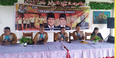 Topan 08 Deklarasi Dukung Prabowo-Gibran