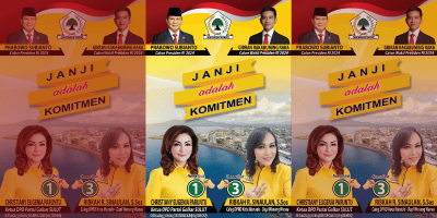 Ribkah Rakhel Sinaulan, Caleg Golkar Dapil Wenang Wanea, Usung Visi Semangat Baru dan Program Berpihak kepada Rakyat