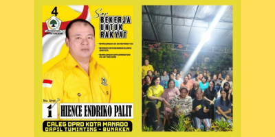 Calon Legislatif Partai Golkar Dukung Program Dana Duka dan Lansia di Manado